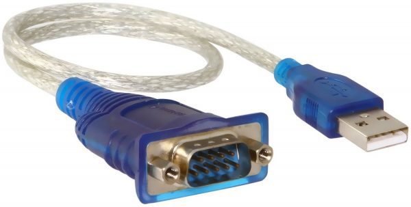 Sabrent USB 2.0 to Serial (9-Pin) DB-9 RS-232 Converter Cable (CB-DB9P)