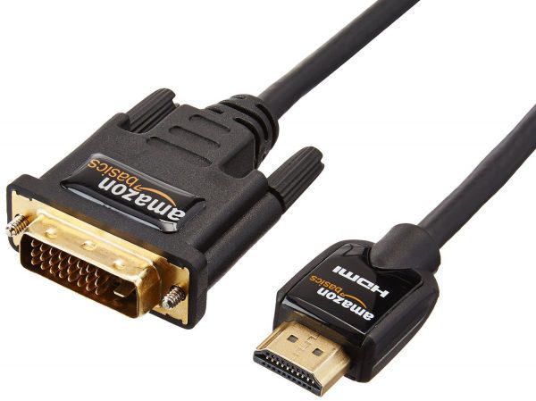 HDMI to DVI Adapter Cable - 6 Feet (1.8 Meters)