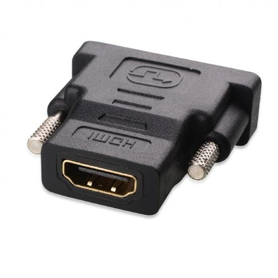 Gold-Plated DVI-D Dual Link to HDMI (Male to Female) Adapter