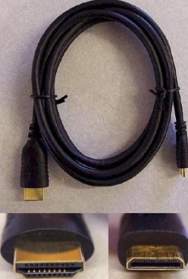 HDMI to Mini HDMI Digital Video Cable 3 Ft