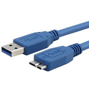 SuperSpeed USB 3.0 Cable Type A to Type B-Micro 6Ft 1.8m
