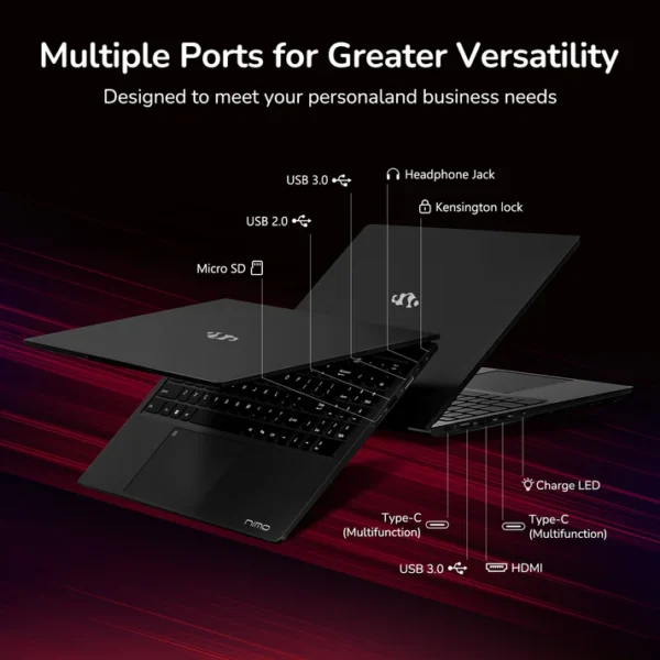 NIMO 15.6" FHD Gaming-Laptop - Image 3