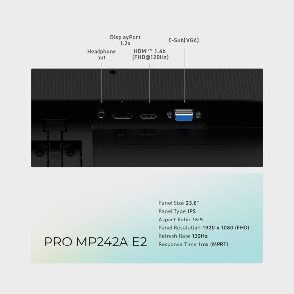 MSI PRO 24" MP242A ES - Image 5