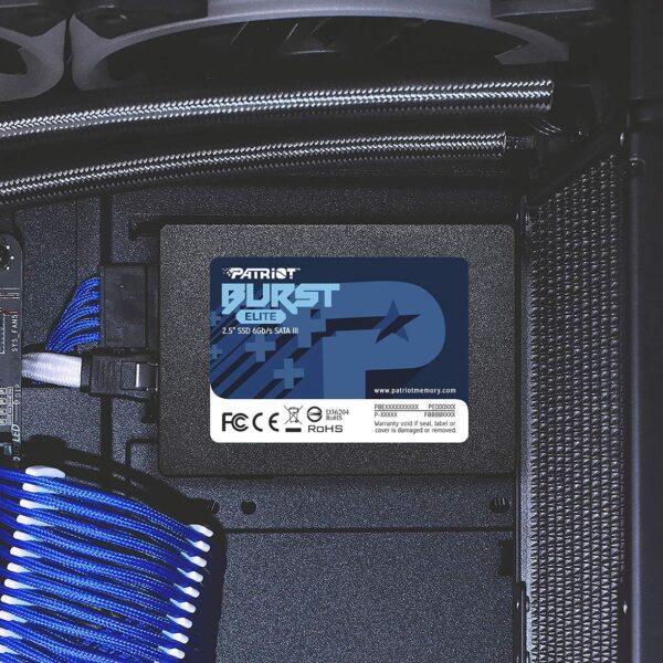 Patriot Memory Burst Elite SATA 3 960GB SSD 2.5" Solid State Drive - Image 2