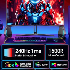 27 Inch Curved 240Hz Gaming Monitor