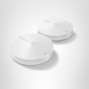 TP-Link Deco Mesh WiFi System(Deco M5) –Up to 3,800 sq. ft. Whole Home Coverage and 60+ Devices, WiFi Router/Extender Replacement, Parental Controls, 2-Pack