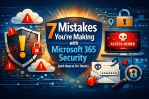 7 Mistakes You’re Making with Microsoft 365 Security (and How to Fix Them)